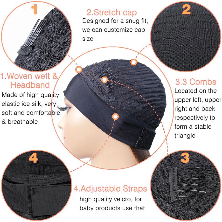 Headband Wig Human Hair Afro Kinky Curly 200 Density Brazilian Remy Hair Afro Kinky Headband Scarf Wigs For Black Women 180%
