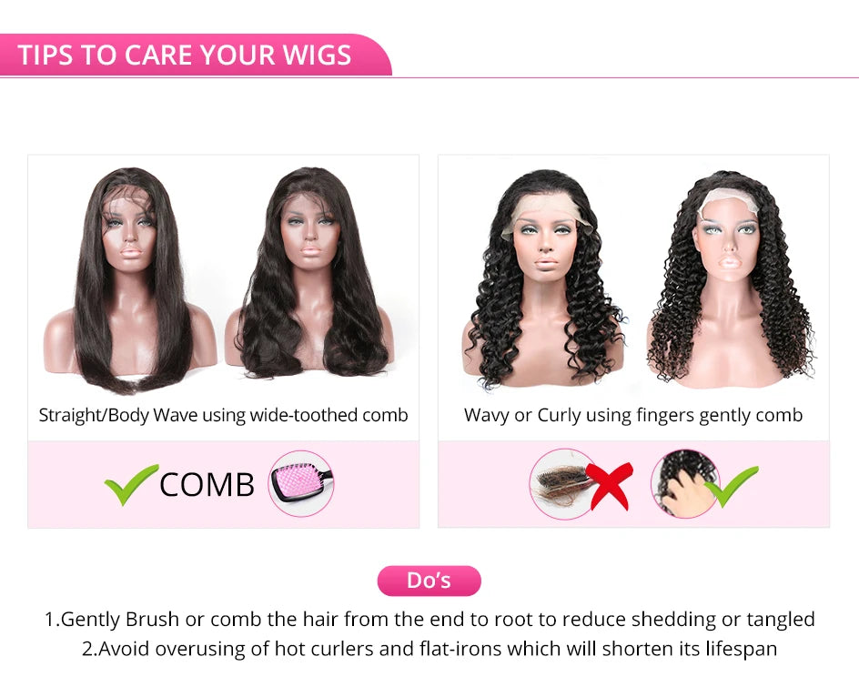 30 40inch Water Wave Curly Lace Frontal Wigs 13x4 13x6 HD Deep Wave Lace Frontal Wig 360 Full Human Hair Wigs For Women On Sale