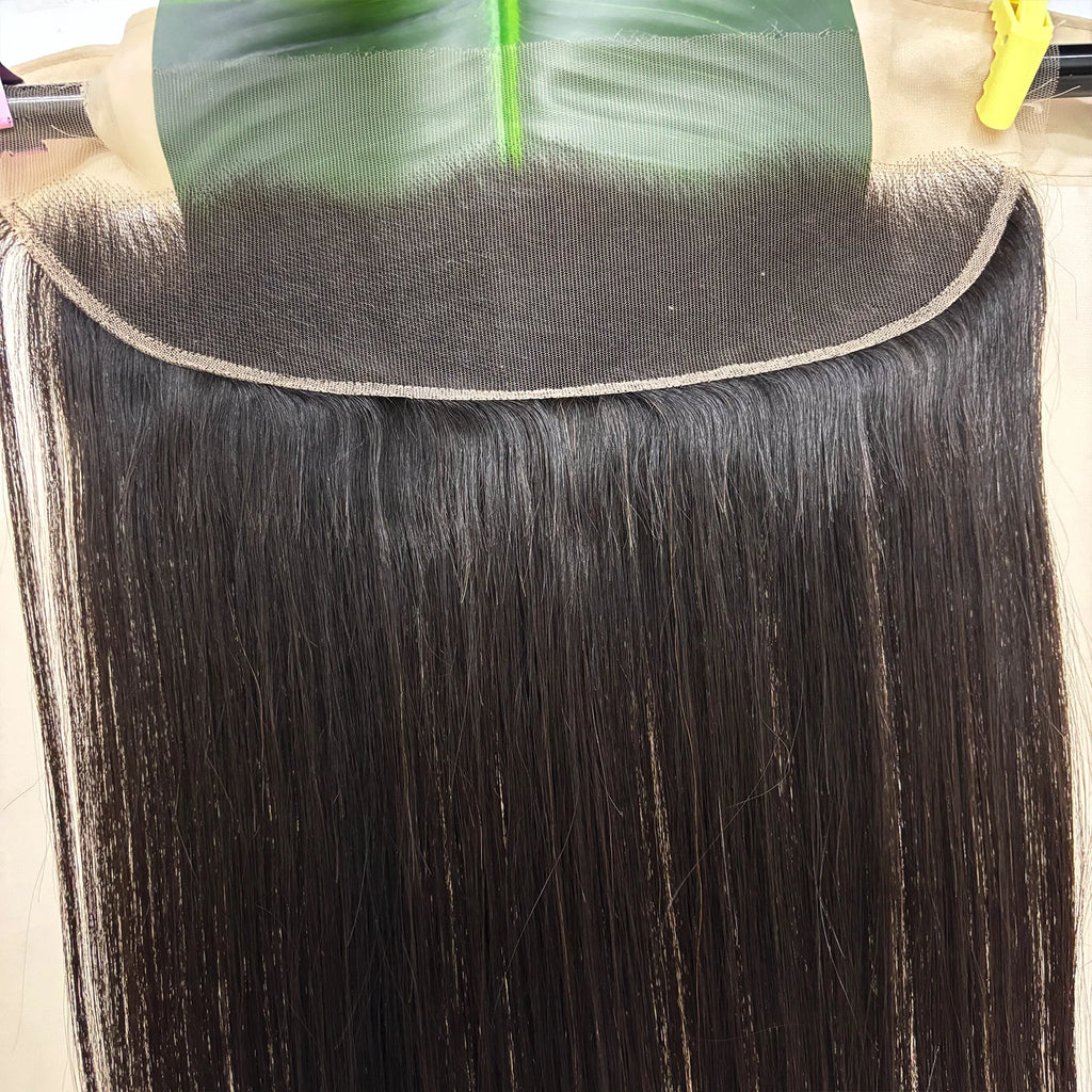 V Beauty HD 13x6 13x4 Lace Frontal Straight Pre Plucked Transparet 2x6 5x5 Full Closure Only Vietnamese Raw Human Hair