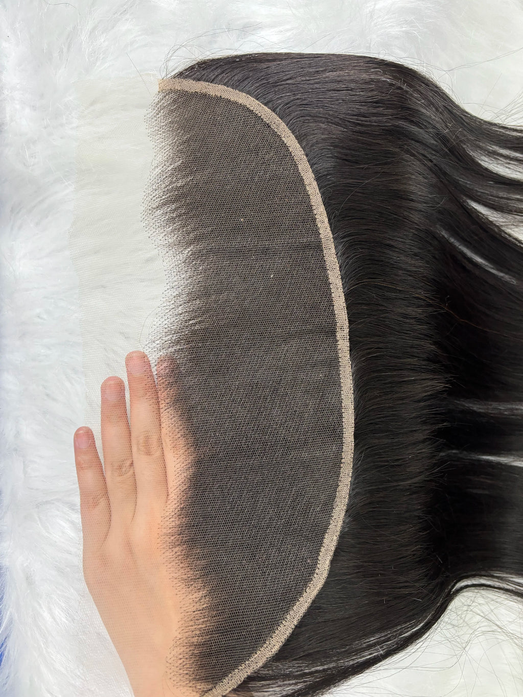 V Beauty HD 13x6 13x4 Lace Frontal Straight Pre Plucked Transparet 2x6 5x5 Full Closure Only Vietnamese Raw Human Hair