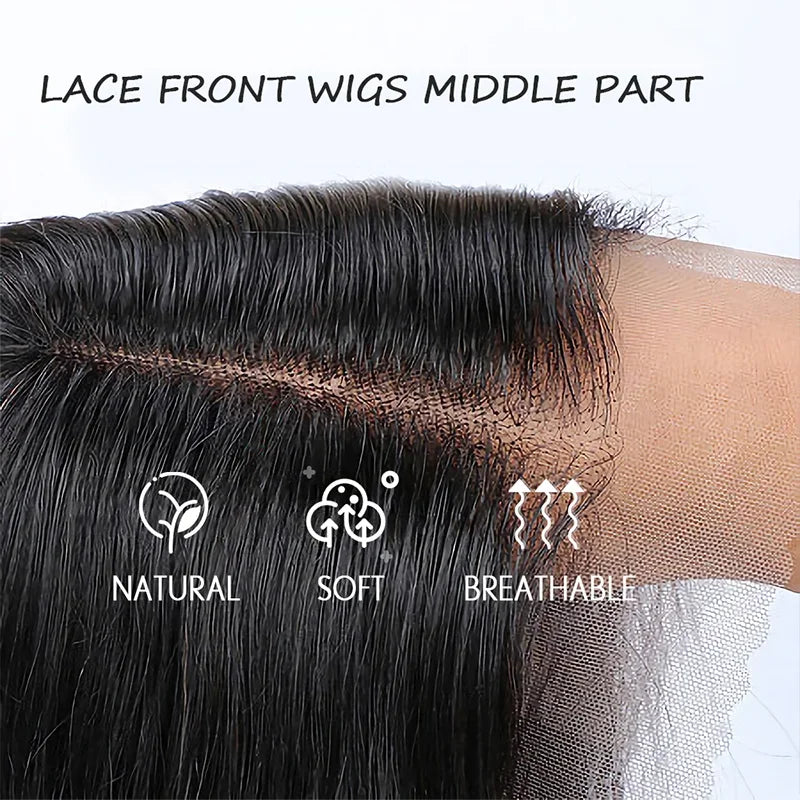 200 Density 13X6 Chocolate Brown Body Wave Lace Front Wigs 13x4 HD Transparent Lace Front Wigs For Women Auburn Brown Colored