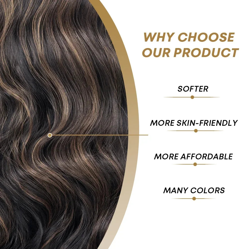 200 Density 13X6 Chocolate Brown Body Wave Lace Front Wigs 13x4 HD Transparent Lace Front Wigs For Women Auburn Brown Colored