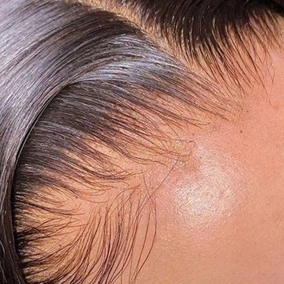 YAWAWE Pre-Bleached Knots Glueless Wig Ready To Wear Wigs Straight Pre-plucked Human Hair Bob Wigs Pre-cut HD Lace Wear Go Wigs