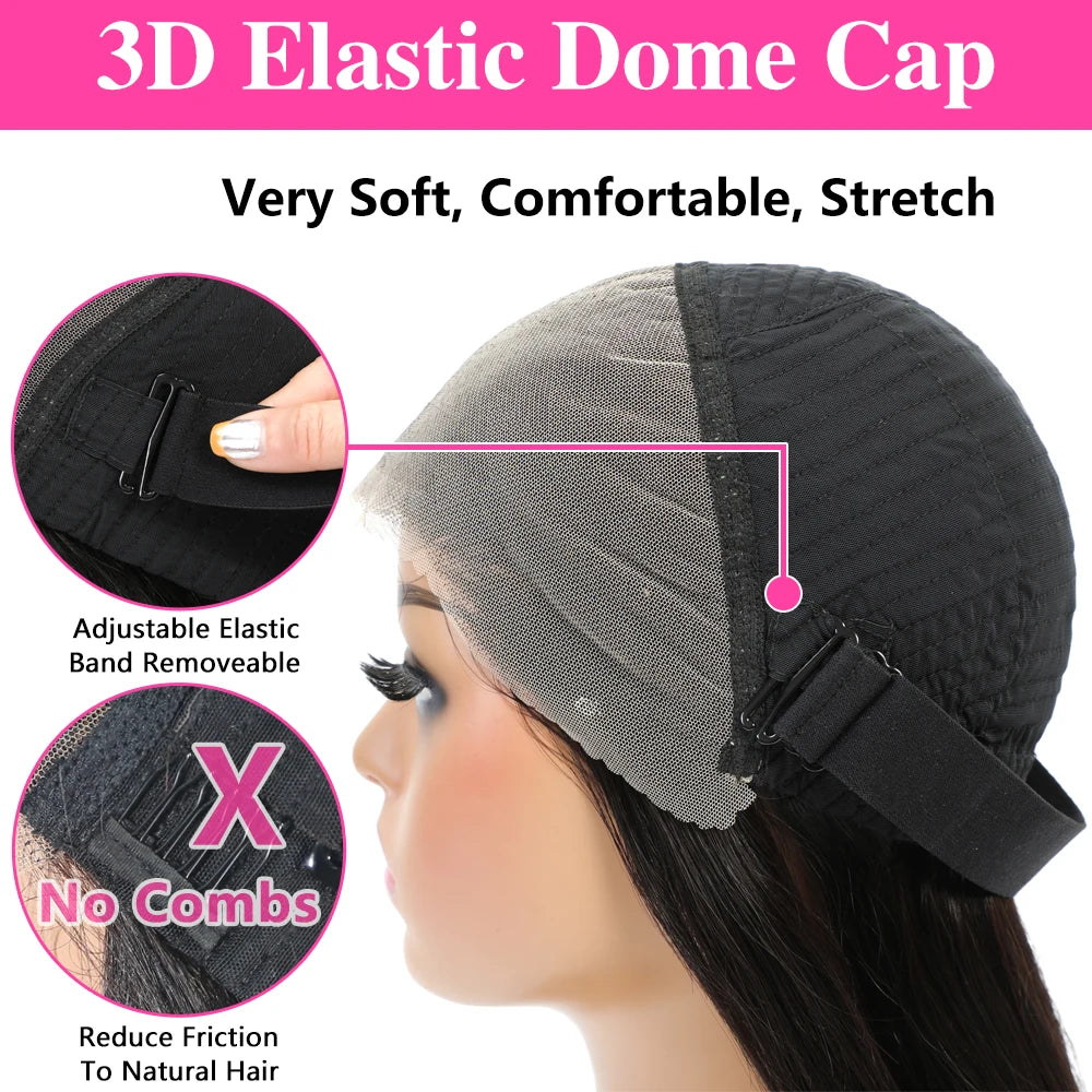 Glueless Wigs Human Hair Glueless Wig Human Hair Ready To Wear Bob Wig Human Hair Glueless Preplucked Human Wigs Ready To Go