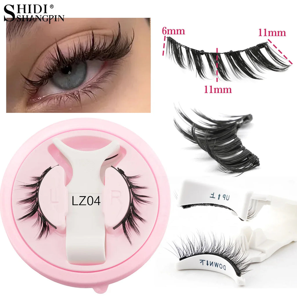 1 Pair Magnetic Eyelashes and Magnetic Tweezers Set
