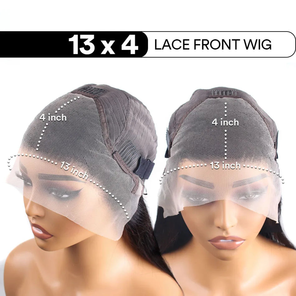 Wiggogo Curly Colored Highlight Wig Human Hair Deep Wave 13X6 Hd Lace Frontal Wig 13X4 4/27 Ombre Brown Blonde Lace Front Wigs