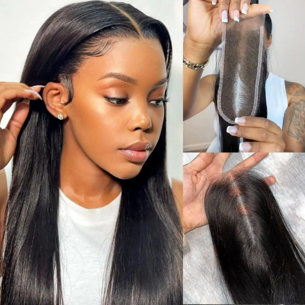 V Beauty HD 13x6 13x4 Lace Frontal Straight Pre Plucked Transparet 2x6 5x5 Full Closure Only Vietnamese Raw Human Hair