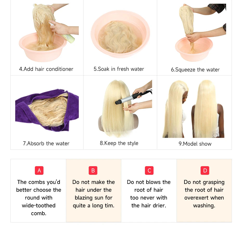 13x6 Silver Grey Straight Lace Front Human Hair Wigs Pre Plucked 613 Blonde Body Wave Frontal Wigs For Women Brazilian Hair Wigs