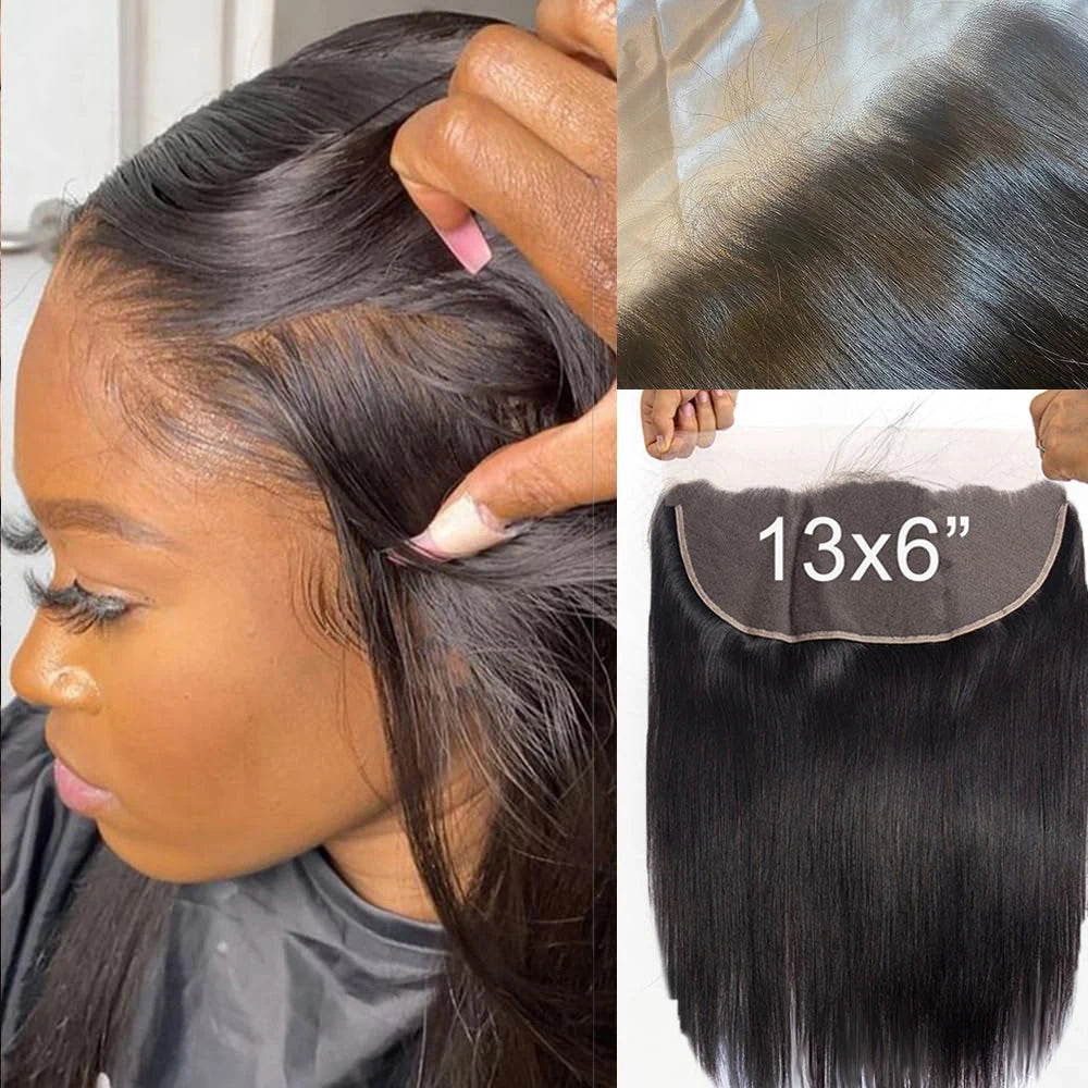 V Beauty HD 13x6 13x4 Lace Frontal Straight Pre Plucked Transparet 2x6 5x5 Full Closure Only Vietnamese Raw Human Hair