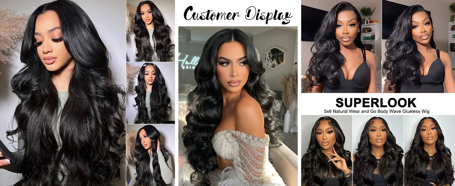 40 44 Inch Raw Wet And Wavy HD Lace Frontal Wig 13x4 13x6 200Density Black Pre Plucked Body Wave Lace Front 100% Human Hair Wigs