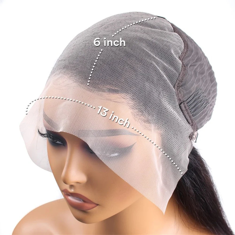 Water Wave Lace Front Wig Hd Lace Frontal Brazilian Wigs For Women Human Hair 13x4 Deep Wave Lace Frontal Wig Lace Closure Wig