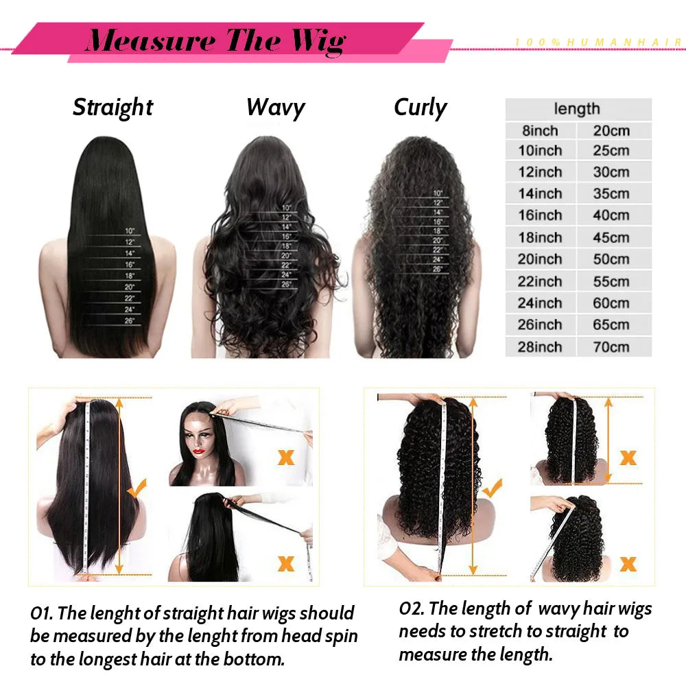 4C Edges Invisible Strap Drawstring Lace Wig Kinky Curly Deep Water 100% Human Hair Wig 30 inch 360 Full Hd Lace Glueless Wig